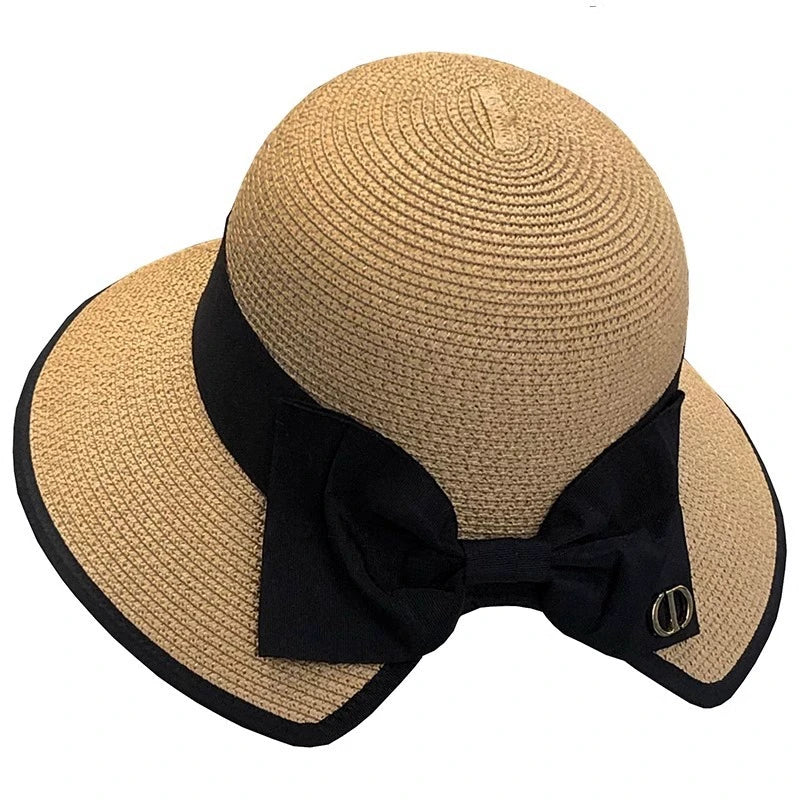 Bowknot Straw Hat